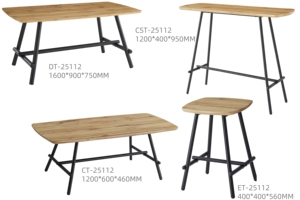 Bàn <span class=keywords><strong>bar</strong></span> gỗ phong cách tối giản Bắc Âu, bàn ăn kiểu thoải mái dành cho quán <span class=keywords><strong>bar</strong></span> ngoài trời, khách sạn, thiết kế mặt bàn hiện đại - Product Image 4