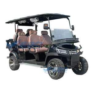 รถกอล์ฟไฟฟ้า6ที่นั่งรถกอล์ฟแบบวินเทจล้อรถและยางรถกอล์ฟ - Product Image 2