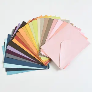 Sobres de papel Kraft acolchados con impresión personalizada, embalaje rosa para boda, 6x9