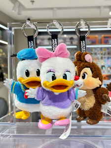 Popmart Chuột gia đình dễ thương với nhau Keychain loạt mù hộp Vinyl búp bê <span class=keywords><strong>Mickey</strong></span> Chuột Anime con số trang trí bộ sưu tập quà tặng - Product Image 6