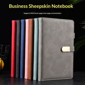 Cuaderno de Cuero PU A5, Personalizable con Logotipo, Cierre Magnético, Cuero Yungbuck, para Negocios, Oficina, Reuniones, Material Escolar, 100 Hojas - Product Image 2
