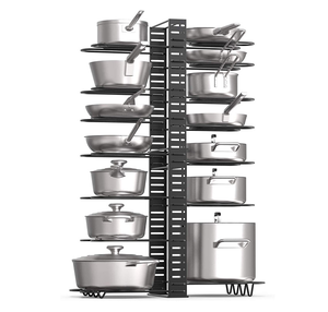 Kitchen Cabinet Organizer Dish Rack Multifunctional 8/16 Layers Tier Dish Drying Rack Dish Rack Foshan Xin Jianwei