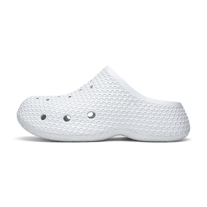 Sandalias Blancas de EVA con Punta Cerrada, Transpirables, para Interiores, para Todas las Estaciones, Fáciles de Poner - Product Image 1