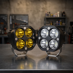 En Stock, Barra de Luz LED Ámbar Tengyue de 3 Pulgadas Cuadradas, 40W, 24V, 6000 Lúmenes, para Todoterreno 4x4 ATV, con 1 Año de Garantía - Product Image 3