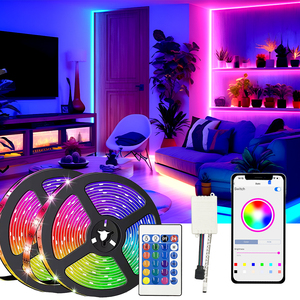 Bande lumineuse <span class=keywords><strong>LED</strong></span> intelligente extérieure étanche personnalisée 2835 5050 5M 10M 15M 20M 30M, néon décoratif pour roues, RGB <span class=keywords><strong>RGBW</strong></span> 24V 12V 5V - Product Image 1