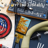 Module d'affichage LCD TFT de haute qualité 3,5 pouces 320x480/320*240 Résolution Pilote IC ST7796 Contrôleur GT911 MCU 16 bits 8080