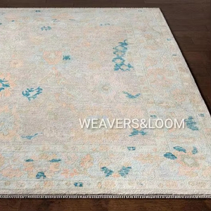 Tapis d'intérieur moderne en pastel, tapis d'intérieur moderne noué à la main, tapis d'intérieur en laine pour chambre à coucher, salon, salle à manger, tapis 8x10 9x1210x14 - Product Image 6