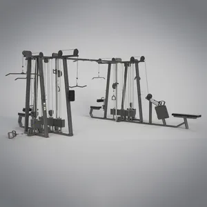 Adductor Gym Machines Equipment For Sale Home Multi Station Function macchina ellittica Crossover Cable Jungle Wellness