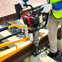 Llave de Tren de Alta Resistencia GTW-2510, Llave de Combustión Interna para Maquinaria de Construcción Ferroviaria, Herramientas de Ingeniería para Tránsito Ferroviario