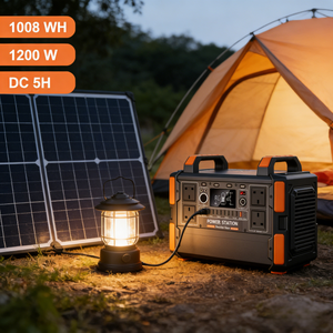 Portable Power Station 5000W Outdoor <b>Camping</b> Solar <b>Generator</b> MPPT Jump Port Battery Pure Sine Wave T11&UC200 High Capacity Batte - Product Image 1