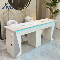Mobilier de salon de beauté Table de manucure ensembles de tables et chaises à ongles professionnels