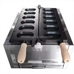 New Snack Machines Supplier Popular Fluffy <b>Waffle</b> <b>Maker</b> Machine 6 in 1 Korean Egg Bread <b>Maker</b> Large Capacity Easy Operate - Product Image 4