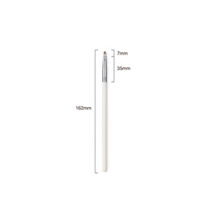 Ensemble de 20 pinceaux de maquillage à manche blanc, poils synthétiques, application visage, fond de teint, anticernes, kit d'outils de beauté - Product Image 5