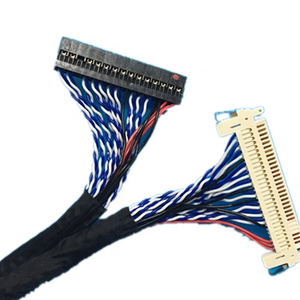 LVDS Wire Harness LVDS Screen Cable FIX-30P-S8 <b>Double</b> 8-screen Cable Transmission Wire Harness Atv Wiring Harness - Product Image 1