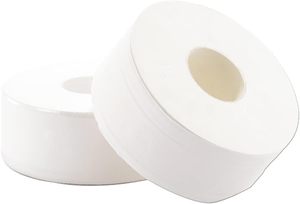 Rollo de <span class=keywords><strong>Papel</strong></span> Higiénico Jumbo Ultra Suave de 3 Capas de Pulpa de Madera, 8'' de Diámetro (20cm), Blanco (4 <span class=keywords><strong>Rollos</strong></span>/Caja) - Product Image 2