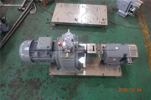 เครื่องบรรจุอาหารเกรดอาหาร รุ่น Ace 0.5 แรงม้า สำหรับของเหลวข้นหนืด เช่น ช็อกโกแลต น้ำผึ้ง แบบโรตารี่ ปั๊มโรตารี่แบบสุขาภิบาล - Product Image 6