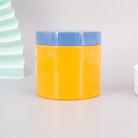 Boîtes en PET de 50 ~ 500 ml en gros d'usine boîtes de cosmétiques frais personnalisés pot en plastique de crème pour le visage