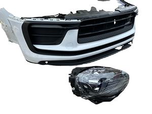 Paragolpes Delantero de Fibra de Carbono para <span class=keywords><strong>Porsche</strong></span> <span class=keywords><strong>Macan</strong></span> 95B 2022-2024, 2.0T 3.0T, Original, Nuevo, en Venta - Product Image 4