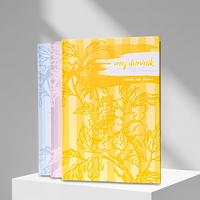 Cuaderno de Tapa Dura Resistente con Grabado en Relieve, Laminado Brillante, Tinta a Base de Agua para Reuniones de Oficina, Personalización al por Mayor