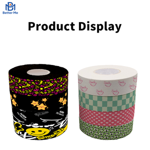 개인화 된 인쇄 프리미엄 접착 맞춤형 강체 운동 요법 테이프 스트랩 롤 운동 스포츠 스포츠 테이프 - Product Image 3