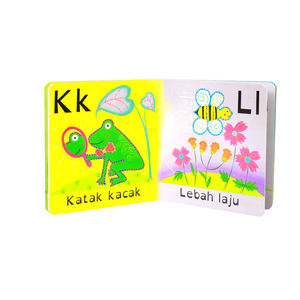 Libro de Aprendizaje del Abecedario Ecológico de Tapa Dura para Niños, Cartón Personalizado con Impresión Offset, Hecho con Papel Resistente - Product Image 2