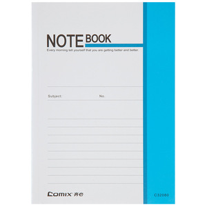 Comix Notebook C32080 Softcover 140x201mm Universal Writing Pad For Students And Office Use - Product Image 2