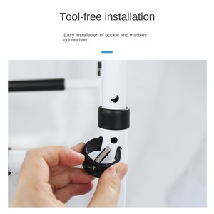 MK01008-40 Sandaran Tangan & Pengaman Kaki di Samping Tempat Tidur untuk Lansia, Ibu Hamil, Penyandang Disabilitas - Rangka Penyangga Anti Jatuh untuk Rehabilitasi - Product Image 4