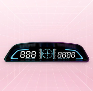 Head-up Display Car HD GPS allarme supervelocità contachilometri universale digitale velometro - Product Image 2