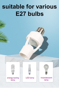 AC85-265V PIR cảm biến LED E27 đèn bóng đèn cơ sở đồng với vít phong cách chiếu sáng chủ với cắm tính năng - Product Image 6