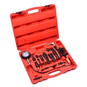 Diesel Engine Compression Tester Test Set Kit Gauge Tool