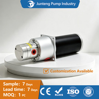 Pompe à engrenages magnétique sans démontage avec joints en PTFE ou FKM pour la ligne de production et l'équipement de remplissage et d'emballage de produits chimiques quotidiens