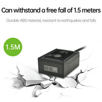 Escáner de Código de Barras Fijo EM432, Lector de Códigos QR 1D/2D, USB para Línea de Producción Industrial, Motor de Código de Barras Integrado