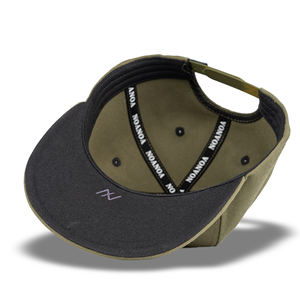 Casquette Snapback Classique 5 Panneaux en Laine Acrylique avec Broderie 3D Personnalisée TCAP Chine - Product Image 5
