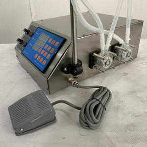 Machine de remplissage semi-automatique à double pompe péristaltique 220 V haute précision pour liquides, encre, colorants et lait - Product Image 2