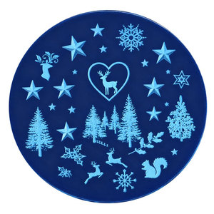 Chuyên Nghiệp Giáng Sinh Móng Tay Nghệ Thuật Chuyển Tấm Các Nhà Sản Xuất Tùy Chỉnh Cao Thiết Kế Chi Tiết Móng Tay Tem Tấm Cho Salon Kinh Doanh - Product Image 1