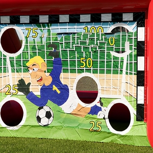 <span class=keywords><strong>But</strong></span> de <span class=keywords><strong>football</strong></span> gonflable portable personnalisable pour le poteau de cible de tir de <span class=keywords><strong>football</strong></span> en fusillade avec porte pour les fêtes et les événements - Product Image 4