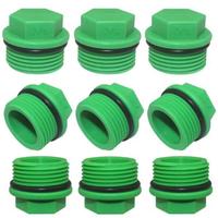 Approvisionnement d'usine Raccord PPR DN20x1/2 Filetage Mâle Filtre Embout Tube En Plastique Bouchon Fusible