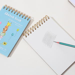 Custom <strong>Personalise</strong> A4 A5 A6 Blank Watercolor Spiral Art Sketch Pad Graffiti <strong>Sketchbook</strong> for Drawing - Product Image 5
