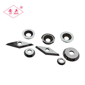 ABJX 高品质硬质合金刀片，数控替换刀片，钛涂层钢木工车床，螺旋刀片 - Product Image 2