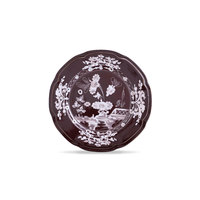Assiettes de présentation de luxe en porcelaine fine à motif floral, style rétro, pour dîners de mariage, usage domestique, direct usine