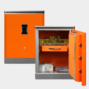 프로웨이 헤비듀티 와이파이 전자식 고광택 10mm 두께 가정용 금고 생체인식 지문 잠금 LED 화면 디지털 금고 - Product Image 1