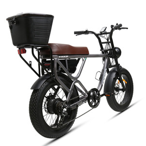TXED 20 pouces gros pneu vélo 48V 7 vitesses alliage cadre moteur E vélo 250W électrique Touring moto vélo - Product Image 2