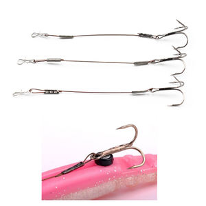 Lure en caoutchouc en gros de Chine, équipement de pêche au <span class=keywords><strong>brochet</strong></span>, <span class=keywords><strong>fil</strong></span> de leader pour montage de leurres - Product Image 5