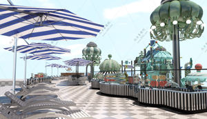 <span class=keywords><strong>2025</strong></span> innovativa tecnologia del parco acquatico PE vetroresina scivoli interattivi da gioco con attrezzatura per piscina a onde di fiume lento - Product Image 6