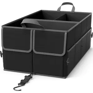 3 Compartment Cargo Car Trunk Storage Organizer