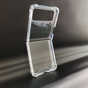 เคสโทรศัพท์มือถือ TPU ใสกันกระแทกพับ<span class=keywords><strong>ได้</strong></span>ขายดีที่สุดสำหรับ Samsung <span class=keywords><strong>Z</strong></span> เคสฝาพับอะคริลิคใส3 - Product Image 4