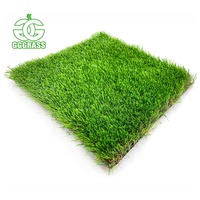 Graines d'herbe artificielle naturelle, hauteur de la tige 40 mm, 100 % PE, pour jardin et terrain de football, avec garantie de 6 à 8 ans