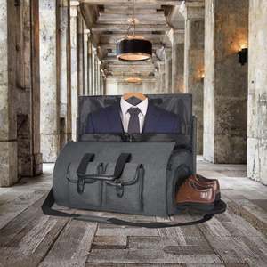 Sac de sport de voyage portable de haute qualité, personnalisé, grand format, avec compartiment à chaussures - Product Image 3