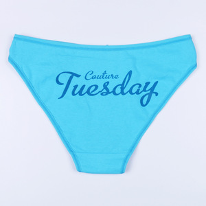 Private Label Lot <span class=keywords><strong>de</strong></span> 7 sous-vêtements féminins en coton pour tous les jours <span class=keywords><strong>de</strong></span> <span class=keywords><strong>la</strong></span> <span class=keywords><strong>semaine</strong></span> pour femmes Culottes en coton pour femmes à <span class=keywords><strong>la</strong></span> mode - Product Image 2