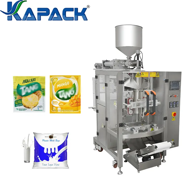 Usine pas cher prix mercure argent jus de fruits lait liquide Machine à emballer Sachet équipement d'étanchéité